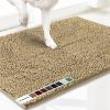 imageMuddy Mat 2 in 1 Bundle  Absorbent Microfiber Door Mat Beige Medium 30quotX19quot ampamp Rug Heavy Duty NonSlip Corner Pad Pack of 4 DoubleSided Adhesive Pad for Corners Ultimate Floor Protection Combo