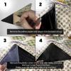 imageMuddy Mat 2 in 1 Bundle  Absorbent Microfiber Door Mat Brown Medium 30quotX19quot ampamp Rug Heavy Duty NonSlip Corner Pad Pack of 4 DoubleSided Adhesive Pad for Corners Ultimate Floor Protection Combo