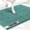 imageMuddy Mat 2 in 1 BundleAbsorbent Microfiber Door Mat Seafoam Green Medium 30quotX19quot ampamp Rug Heavy Duty NonSlip Pads Pack of 4DoubleSided Adhesive Pad for CornersUltimate Floor Protection Combo