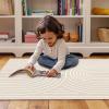 imageMuddy Mat Blue Bell 6x9 Washable Area Rugs for Living Room Bedroom ampamp Dining Room  Modern Soft Low Pile Non Slip Carpet  Pet Friendly Waterproof Foldable Rugs for HomeMaze