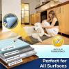 imageMuddy Mat Chenille Bathroom Rugs Quick Dry Microfiber Mats Non Slip Washable Extra Thick Soft and Highly Absorbent Bath Mats for Bathroom Kitchen and Shower Floor  Grey Runner 59quotX24quotBeige