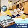 imageMuddy Mat Chenille Bathroom Rugs Quick Dry Microfiber Mats Non Slip Washable Extra Thick Soft and Highly Absorbent Bath Mats for Bathroom Kitchen and Shower Floor  Grey Runner 59quotX24quotNavy Blue