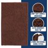 imageMuddy Mat Chenille Bathroom Rugs Quick Dry Microfiber Mats Non Slip Washable Extra Thick Soft and Highly Absorbent Bath Mats for Bathroom Kitchen and Shower Floor  Grey Runner 59quotX24quotChocolate Brown