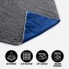 imageMuddy Mat Dog Blanket  Chenille Water Absorption Blanket for Bed ampamp Couch Cover for Dogs Washable AntiSlip Soft and Durable Furniture Protector for Dogs  Grey 48quotx56quotGrey