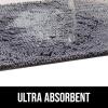 imageMuddy Mat Dog Blanket  Chenille Water Absorption Blanket for Bed ampamp Couch Cover for Dogs Washable AntiSlip Soft and Durable Furniture Protector for Dogs  Grey 48quotx56quotGrey