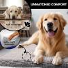 imageMuddy Mat Dog Crate Bed mat Comfortable Dog Pillow Crate Bed for Large Medium Small Dogs and Cats Ultra Soft ampamp Relaxing Washable ampamp Dryer Safe Chenille Material  Grey Small 18quotx24quotLarge 28x42