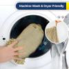 imageMuddy Mat Doggy Dryer Highly Absorbent Microfiber Washable Dog Shammy Quick Drying Towel Absorber Extra Soft Plush Wrap Chenille Bath Towels to Dry Soggy Large Pets ampamp Small Puppy  BeigeBeige