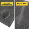 imageMuddy Mat Mesh QuickDry Door Mat  HeavyDuty Sand ampamp Dirt Trapper for Outdoor ampamp Indoor Use Ideal for Entrance Mudrooms Patios and Garages LowProfile NonSlip Washable  Blue 23quotx35quotx04quotGrey