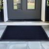 imageMuddy Mat Mesh QuickDry Door Mat  HeavyDuty Sand ampamp Dirt Trapper for Outdoor ampamp Indoor Use Ideal for Entrance Mudrooms Patios and Garages LowProfile NonSlip Washable  Blue 23quotx35quotx04quotBlue