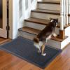 imageMuddy Mat Mesh QuickDry Door Mat  HeavyDuty Sand ampamp Dirt Trapper for Outdoor ampamp Indoor Use Ideal for Entrance Mudrooms Patios and Garages LowProfile NonSlip Washable  Blue 23quotx35quotx04quotBlack