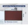 imageMuddy Mat Mesh QuickDry Door Mat  HeavyDuty Sand ampamp Dirt Trapper for Outdoor ampamp Indoor Use Ideal for Entrance Mudrooms Patios and Garages LowProfile NonSlip Washable  Blue 23quotx35quotx04quotRed