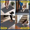 imageMuddy Mat Mesh QuickDry Door Mat  HeavyDuty Sand ampamp Dirt Trapper for Outdoor ampamp Indoor Use Ideal for Entrance Mudrooms Patios and Garages LowProfile NonSlip Washable  Blue 23quotx35quotx04quotGrey