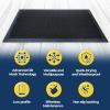 imageMuddy Mat Mesh QuickDry Door Mat  HeavyDuty Sand ampamp Dirt Trapper for Outdoor ampamp Indoor Use Ideal for Entrance Mudrooms Patios and Garages LowProfile NonSlip Washable  Blue 23quotx35quotx04quotBlack