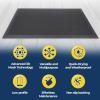 imageMuddy Mat Mesh QuickDry Door Mat  HeavyDuty Sand ampamp Dirt Trapper for Outdoor ampamp Indoor Use Ideal for Entrance Mudrooms Patios and Garages LowProfile NonSlip Washable  Blue 23quotx35quotx04quotGrey
