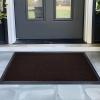 imageMuddy Mat Mesh QuickDry Door Mat  HeavyDuty Sand ampamp Dirt Trapper for Outdoor ampamp Indoor Use Ideal for Entrance Mudrooms Patios and Garages LowProfile NonSlip Washable  Blue 23quotx35quotx04quotBrown