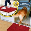 imageMuddy Mat Pack of 5 Highly Absorbent Microfiber Door Mat and Pet Rug Non Slip Thick Washable Area and Bath Mat Soft Chenille for Kitchen Bathroom Bedroom Indoor and Outdoor  Sizes S to XXL