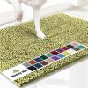 imageMuddy Mat Pack of 5 Highly Absorbent Microfiber Door Mat and Pet Rug Non Slip Thick Washable Area and Bath Mat Soft Chenille for Kitchen Bathroom Bedroom Indoor and Outdoor  Yellow Sizes S to XXL
