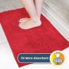 imageMuddy Mat Pack of 5 Highly Absorbent Microfiber Door Mat and Pet Rug Non Slip Thick Washable Area and Bath Mat Soft Chenille for Kitchen Bathroom Bedroom Indoor and Outdoor  Sizes S to XXL