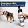 imageMuddy Mat Wizz Paw Foam ampamp Pet Grooming Mitt  NoRinse Cleaner for Dogs Large ampamp Small  Paw Cleanser ampamp Chenille Bath Mitt  Portable Grooming Solution  7 fl ozBottle