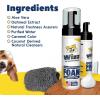 imageMuddy Mat Wizz Paw Foam ampamp Pet Grooming Mitt  NoRinse Cleaner for Dogs Large ampamp Small  Paw Cleanser ampamp Chenille Bath Mitt  Portable Grooming Solution  7 fl ozBottleMitt