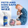 imageMuddy Mat Wizz Stain ampamp Odor Remover for strong odor of Cat ampamp Dog Pee Cleaner Pet urine odor eliminator Remove strain and Odor from carpets fabric clothing furniture ampamp Pets  24oz Spray