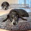 imageMuddy MatCloud K9 Bed for Dogs ampamp Cats Soft ampamp Relaxing Round Dog Bed Chenille Material Removable Cover Washable ampamp Dryer SafeGrey Medium35x35Grey