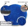 imageMuddy MatCloud K9 Bed for Dogs ampamp Cats Soft ampamp Relaxing Round Dog Bed Chenille Material Removable Cover Washable ampamp Dryer SafeGrey Medium35x35Navy Blue