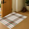imageMuddy Mat Blue Bell 6x9 Washable Area Rugs for Living Room Bedroom ampamp Dining Room  Modern Soft Low Pile Non Slip Carpet  Pet Friendly Waterproof Foldable Rugs for HomePlaid