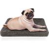 imageMuddy Mat Dog Crate Bed mat Comfortable Dog Pillow Crate Bed for Large Medium Small Dogs and Cats Ultra Soft ampamp Relaxing Washable ampamp Dryer Safe Chenille Material  Grey Small 18quotx24quotMedium 23x36
